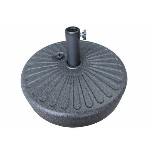 Parasolvoet - Vulbaar - Rond 60 cm - Zwart