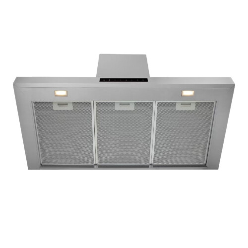 Pelgrim BSSA971RVS - Wandafzuigkap - 90 cm - 760 m³/h - RVS