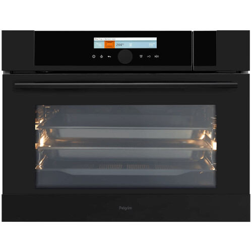 Pelgrim OVS834MAT - Combi-stoomoven 45 cm - A+ 15 functies 132 programma's