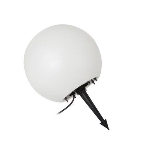 Perel Lichtbol - Kogellamp met grondpen - Voor binnen en buiten -Ø 38 cm - Wit Tweedehands