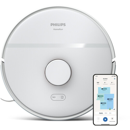 Philips 2000-serie XU2000/20 - Robotstofzuiger - Stofzuigen en dweilen inéén keer - Zwart