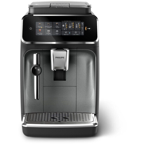 Philips 3300 Series EP3329/70 - Espressomachine - 5 Koffiespecialiteiten - Black Panthera + AquaClean Filter Tweedehands
