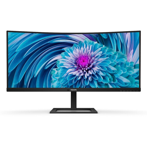 Philips 346E2CUAE - Ultrawide Monitor 34"WQHD 100Hz - USB-C - Zwart Tweedehands
