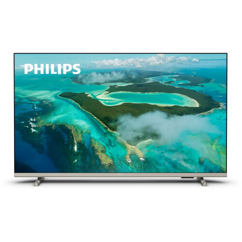 Philips 43PUS7657/12 - 43"4K UHD Smart LED TV - Dolby Vision Dolby Atmos - Zilver (2023)