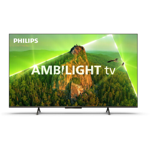 Philips 50PUS8108 - Ultra HD TV - 4K HDR Dolby Atmos - Zwart (2023)
