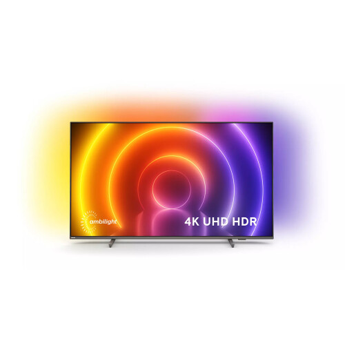 PHILIPS 65PUS8106/12 - SMART-TV - 65 inch - 4K UHD HDR - Ambilight (3-zijdig)