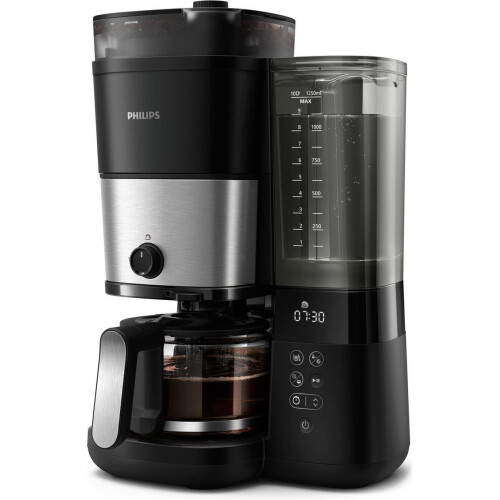Philips All-in-1 Brew HD7900/50 - Koffiezetapparaat - Geïntegreerde Molen Smart Dosing - Zwart/Zilver