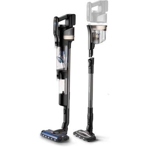 Philips AquaTrio 9000 - Snoerloze stofzuiger en dweil - 3-in-1 oplossing - Zwart Tweedehands