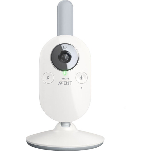 Philips Avent SCD843/26 - Digitale videobabyfoon - 3,5 inch kleurenscherm met nachtzicht - wit lichtgrijs Tweedehands