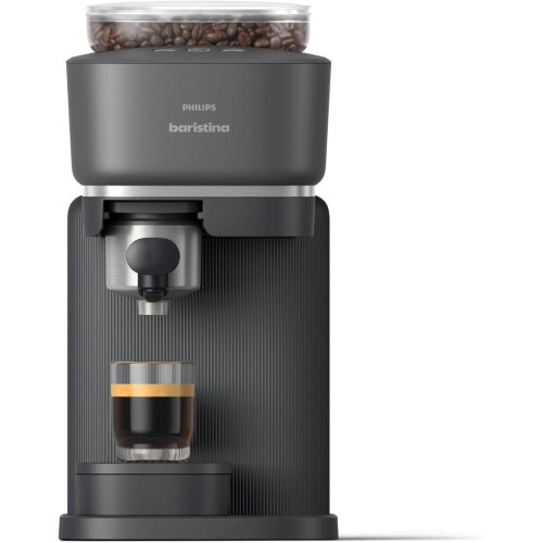 Philips Baristina - Espressoapparaat - 16 bar druk - Zwart Tweedehands