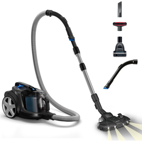 Philips FC9747/09 - Stofzuiger zonder Zak - LED Verlichting - HEPA 13 Allergiefilter - Zwart Tweedehands