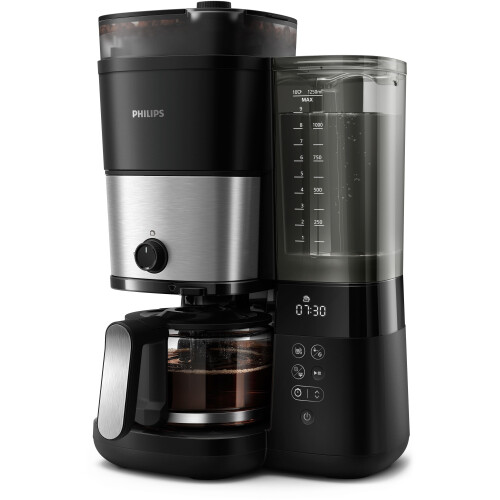 Philips HD7888 All-in-1 Brew - Koffiezetapparaat met molen en timerfunctie - 10 kopjes (1,25L) Tweedehands