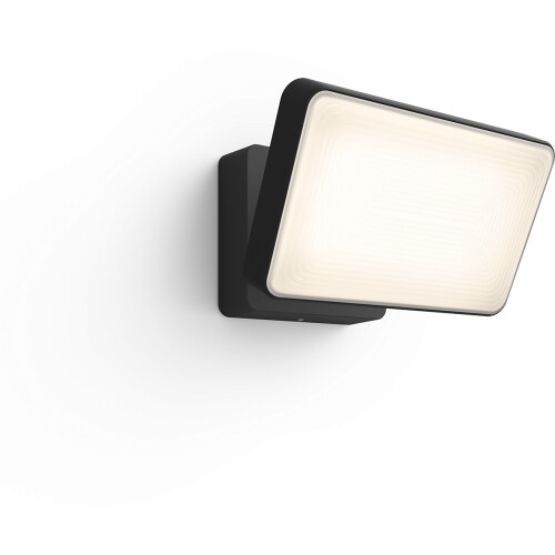 Philips Hue Welcome - Wandlamp - Slimme bediening IP44 - Zwart Tweedehands