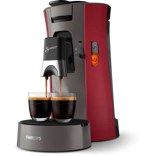 Philips Intensity Plus - Koffiepadmachine - 2 kopjes koffie per keer - Rood