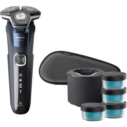 Philips Shaver Series 5000 S5885/69 - Elektrisch Scheerapparaat - SkinIQ-technologie - Blauw