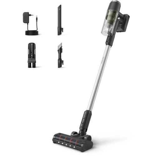 Philips XC3033/01 - Steelstofzuiger - PowerCyclone 8 - Groen Zwart