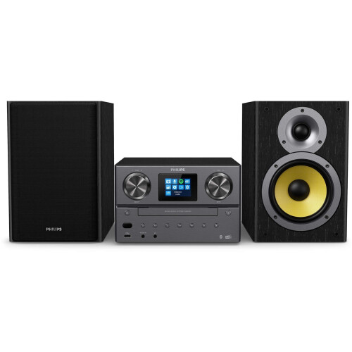 Philips TAM8905/10 - Micromuzieksysteem - 100W geluid - Zwart Tweedehands