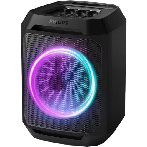 Philips TAX2208 - Bluetooth Party Speaker - Karaoke - Feestverlichting - DBB Bass Boost - Zwart