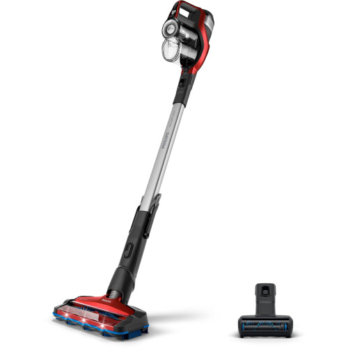 Philips XC7043/01 - Steelstofzuiger - 360 graden mondstuk - Twist Red