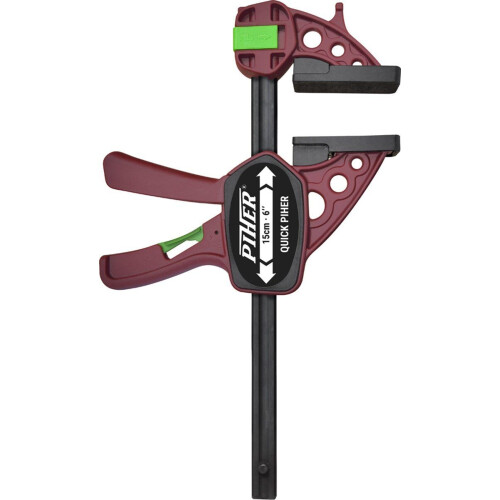 Piher Eenhandslijmtang EXTRA QUICK - 125 cm - beschermkappen 7,4 cm - Paars