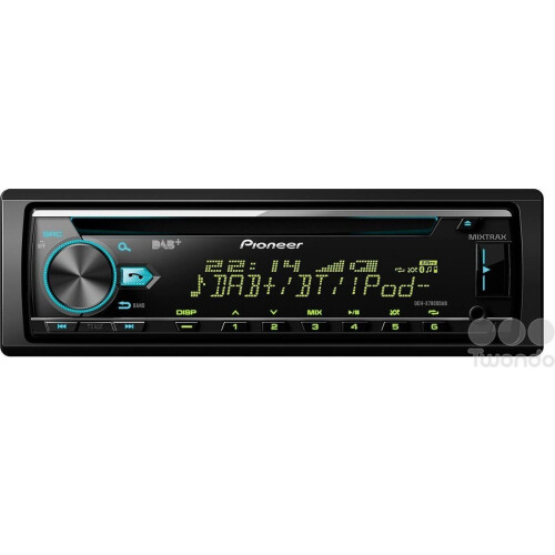 Pioneer DEH-X7800DAB - Autoradio - DAB+ Bluetooth-audio - Zwart Tweedehands