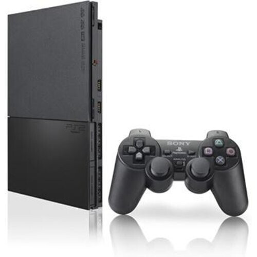 PlayStation 2 Slim - Zwart Tweedehands