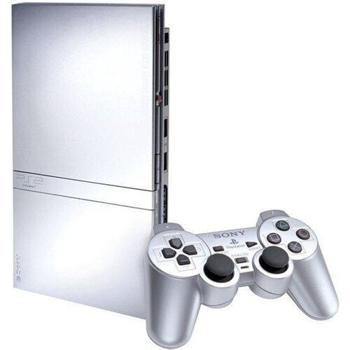 PlayStation 2 Slim - Zilver Tweedehands