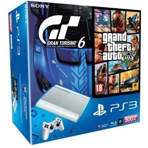 PlayStation 3 Slim - HDD 500 GB - Wit Tweedehands