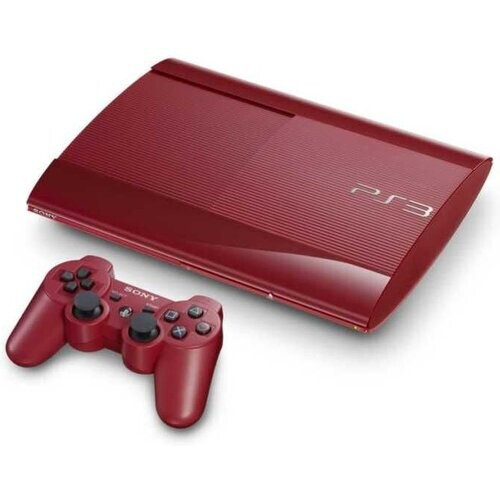 PlayStation 3 Ultra Slim - Rood Tweedehands