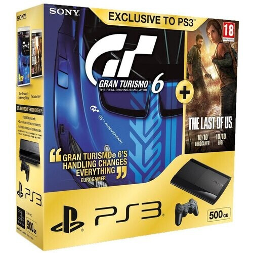 PlayStation 3 Ultra Slim - Zwart Tweedehands