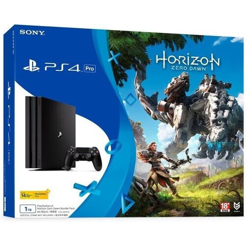 PlayStation 4 Pro 1000GB - Zwart + Horizon Zero Dawn Tweedehands