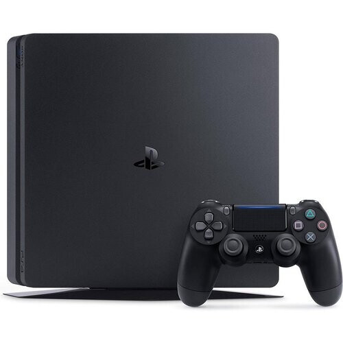 PlayStation 4 Slim 1000GB - Zwart + FIFA 17 Tweedehands