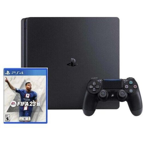 PlayStation 4 Slim 500GB - Zwart + FIFA 23 Tweedehands