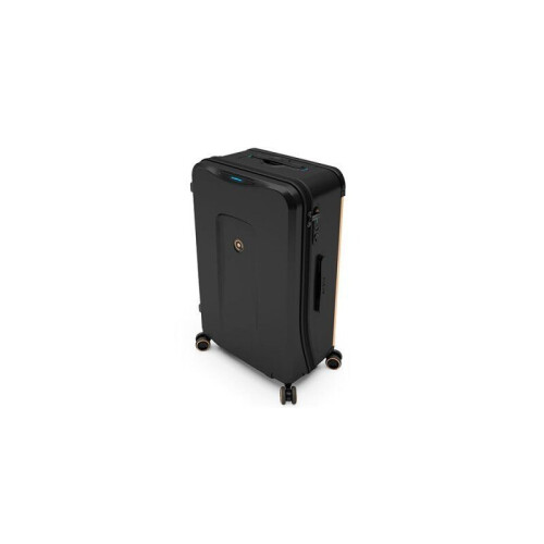 PLEVO THE RUNNER - Hardcase rolkoffer - 4 wielen - Zwart Tweedehands