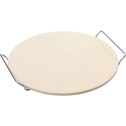 Point-Virgule - Pizzasteen - cordieriet - met metalen houder - Ø 34 cm