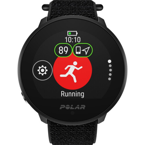 Polar Unite - Smartwatch - Hartslagmeting GPS 50u batterijduur - Zwart Tweedehands
