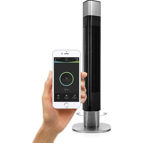 Princess 350000 - Smart Torenventilator - Wi-Fi bediening - Luxe design