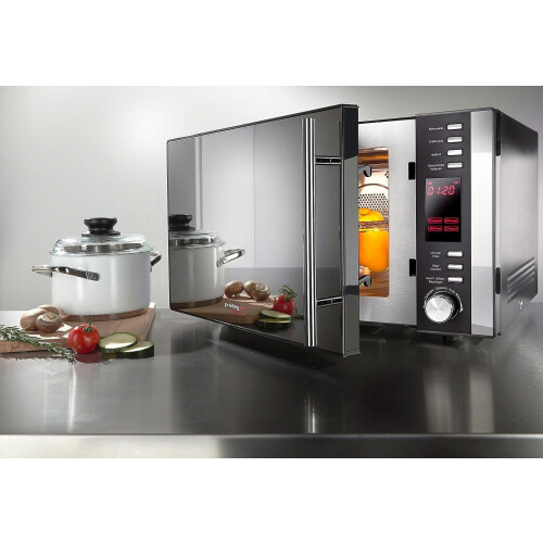 PRIVILEG 285902 (AC925EBL) - Combi Magnetron 25 Liter - Grill & Hetelucht - Zwart Tweedehands