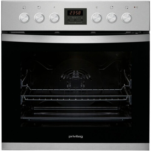 Privileg PHVK3 OH8V IN - Inbouwoven Multifunctioneel - 8 functies 65 l RVS Tweedehands