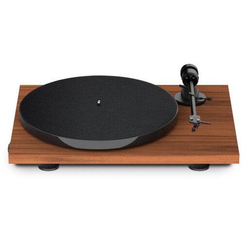 Pro-Ject E1 BT - Voorversterkte Bluetooth Platenspeler - Hoogwaardig Geluid - Walnoot