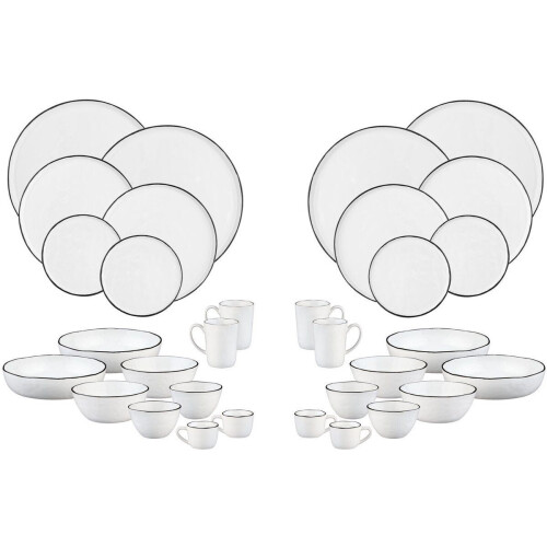 PURE Complete Set - Servies voor 4 personen - 32 stuks - Sneeuwwitje Tweedehands