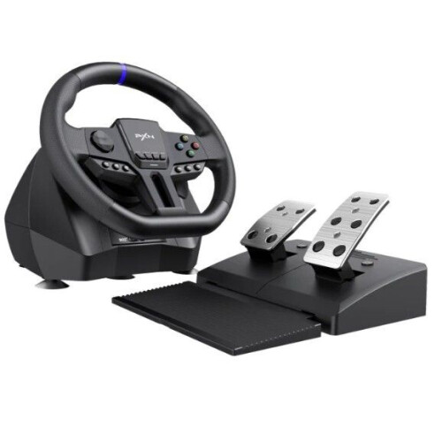 PXN - V900 Gen 2 - Race Stuur - Met Pedalen&Flippers - 270 / 900 - Game Stuur - Geschikt voor PS4 - PC - PS3 - Switch - Xbox X/S Series