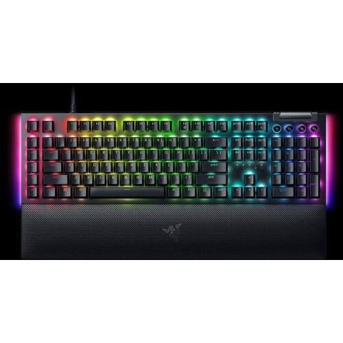 Razer BlackWidow V4 - Mechanisch Toetsenbord - Razer Chroma™ RGB - Racer Green Tweedehands