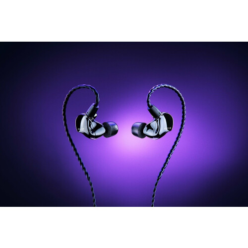 Razer Moray - In-ear monitor - Hybride dual-driver - Zwart Tweedehands