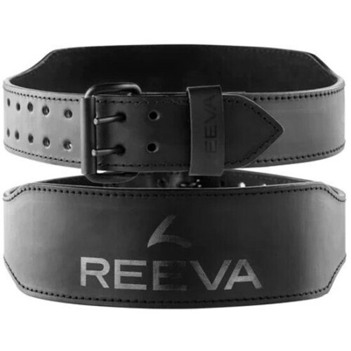 Reeva Lifting Belt - Gewichthefriem - Dubbele Gesp - Maat XL - 6 mm - Zwart Tweedehands