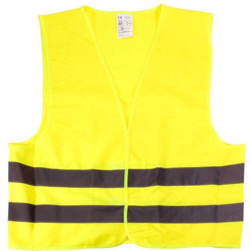 Reflecterend veiligheidsvest - One size - Geel (1 stuk)