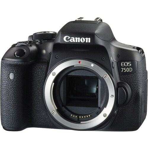 Reflex Canon EOS 750D - Zwart Tweedehands