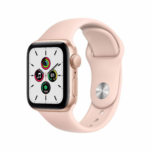 Refurbished Apple Watch SE 2020 GPS 40 mm Rosegoud Licht gebruikt