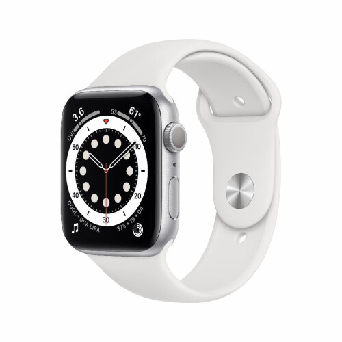 Refurbished Apple Watch Series 6 40 mm Wit Als nieuw