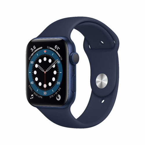 Refurbished Apple Watch Series 6 44mm Blauw Gebruikt